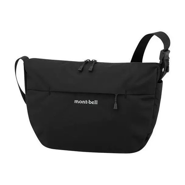 Нейлонова чанта през рамо за свободното време, хоризонтално квадратна форма, цип за отваряне, вътрешен ламиниран джоб с цип и вътрешен джоб тип patch, една презрамка.