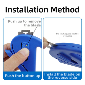 Automašīnas filmas griezējs nazis, rokas instruments izliektiem griezumiem, saderīgs ar saules filmu un stikla filmu