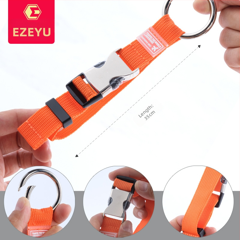 Remen za prtljagu sa spiralnim prstenom – polipropilenska vlakna, nosivost 30 kg, marka Easy freedomezeyu, pogodan za privatne oznake