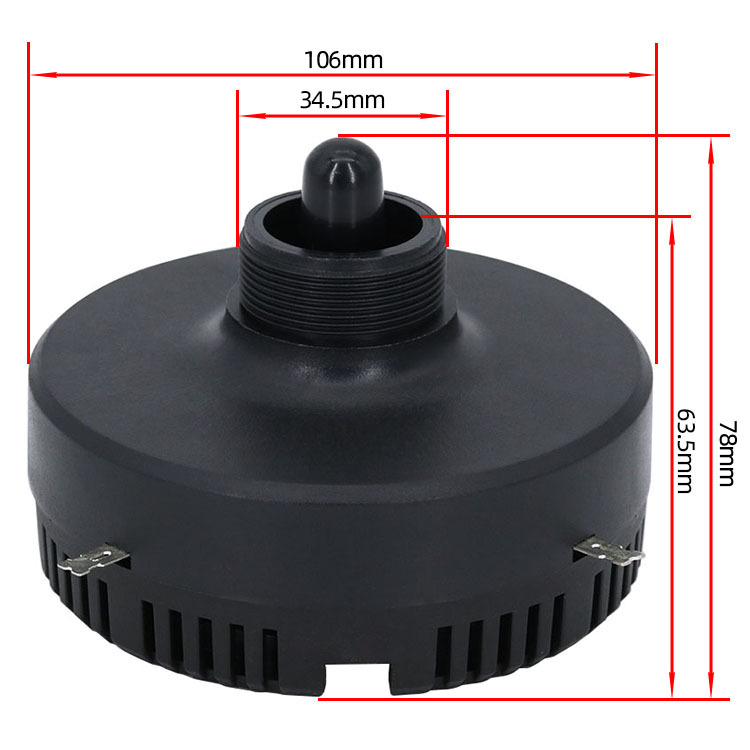 Difuzor piezoelectric ceramic înaltă frecvență – driver pentru difuzor portabil