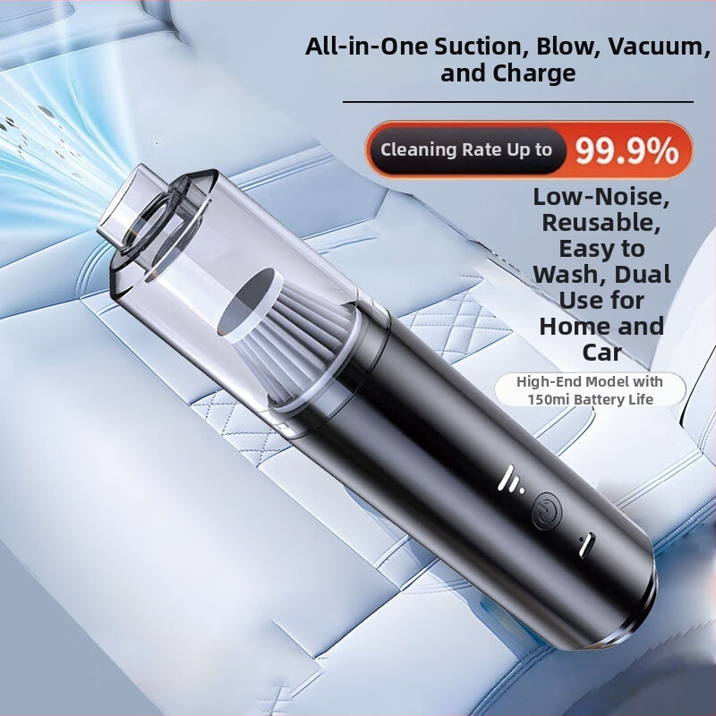 Juhata käeshoitav tolmuimeja sõidukitele ja kodudele, tugev imemisjõud 25 kPa+, mudel M-2054, 36V, 100W, asendatava akuga, tööaeg 0-1 h