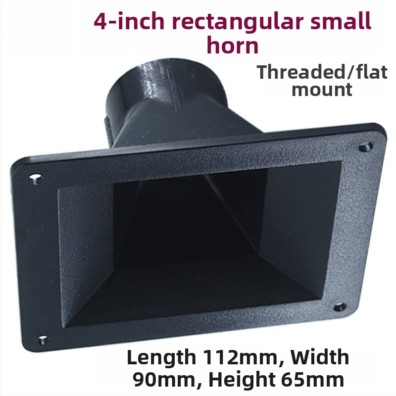 34-kodolu tweeter vadības galva ar taisnstūra raga korpusu