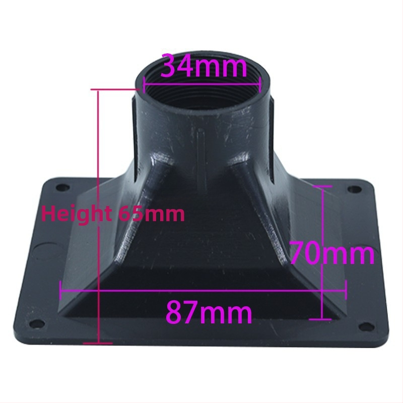 34-kodolu tweeter vadības galva ar taisnstūra raga korpusu