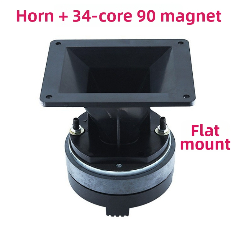 34-kodolu tweeter vadības galva ar taisnstūra raga korpusu