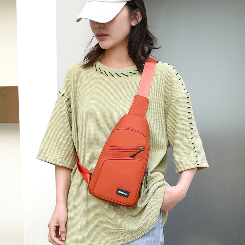 Krosbody torba • gradski stil • Oxford tkanina • zatvarač • unutarnja džep s zipom • s međuvrstvom