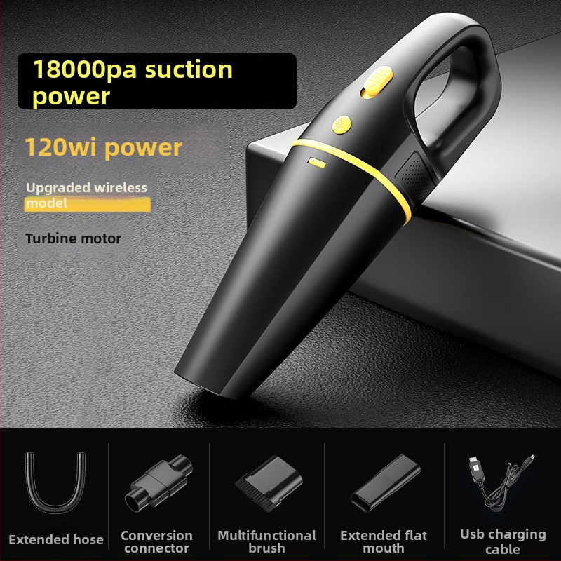 Surete prenosivi usisavač za auto — 12V, 120W, 11000Pa