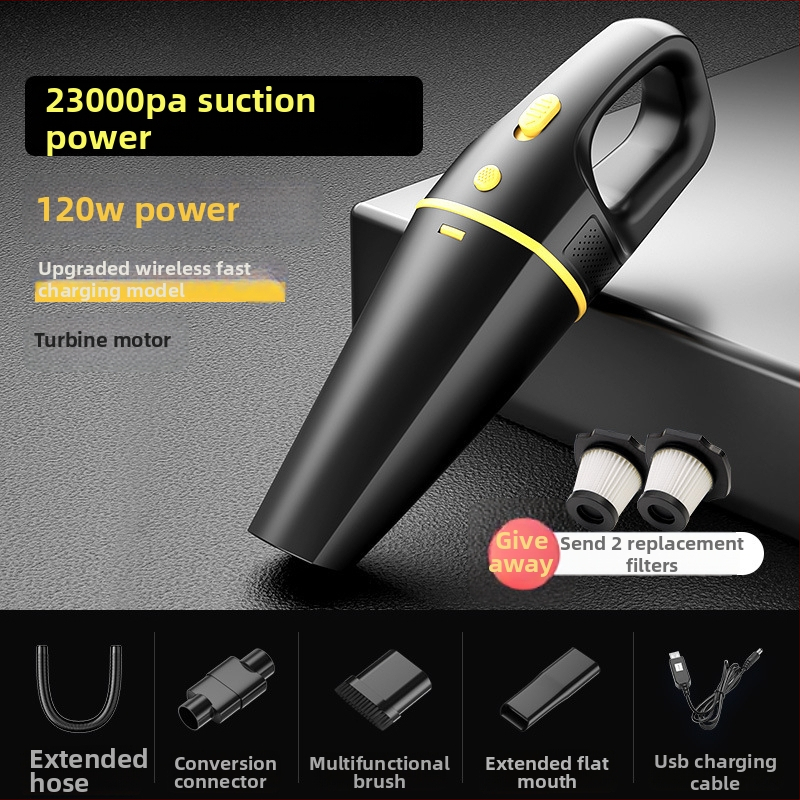 Surete prenosivi usisavač za auto — 12V, 120W, 11000Pa