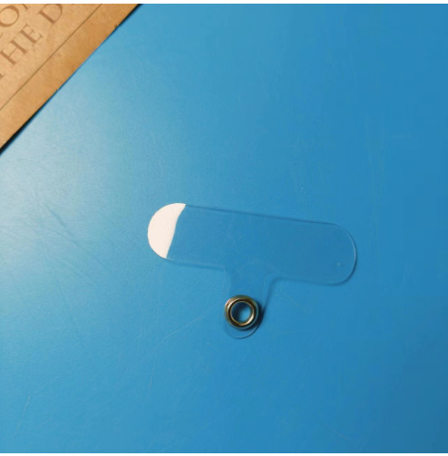 Mobiltelefon nyakpánt TPU injektált csuklópánt, poliészter zsinór, fém csat, geometriai medál