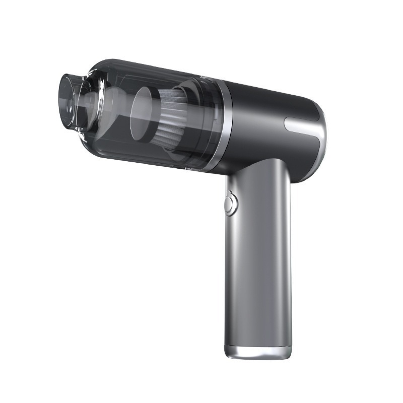 Автомобилен вакуум за почистване - безчетков мотор, силно всмукване (7.4V; 100W; 11000Pa; безжичен)