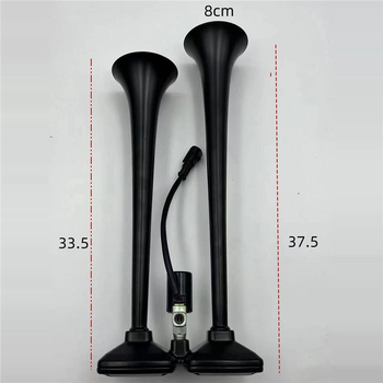 Stania gaisa sirēna kravas automobiļiem un autobusiem, 12V/24V, augsts tonis, modelis Stania, zīmols Linair