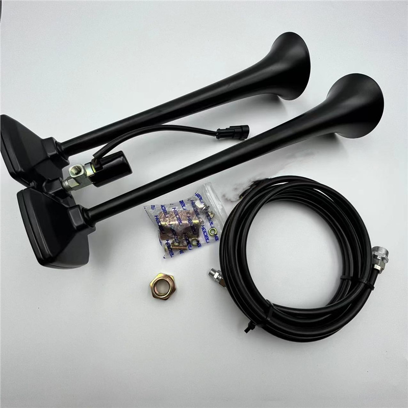 Stania gaisa sirēna kravas automobiļiem un autobusiem, 12V/24V, augsts tonis, modelis Stania, zīmols Linair