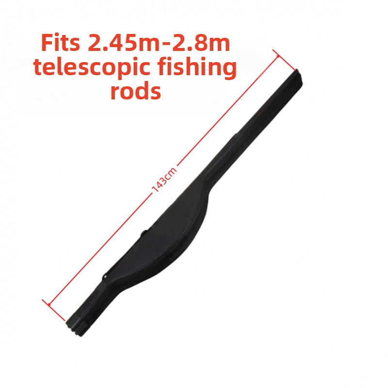 PVC taška na prúty na ryby, veľká kapacita, cez rameno alebo ako batoh, odnímateľný priestor na navijak