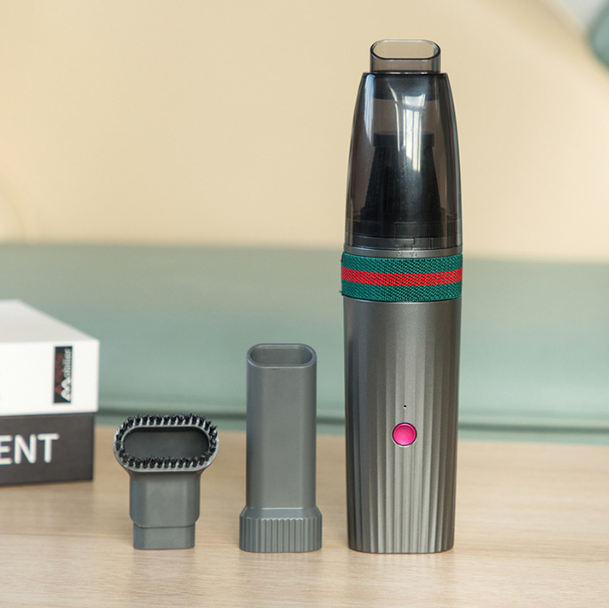 Преносим ръчен вакуум за автомобил - 3.7V, 45W, 4500 Pa, безжичен, 120 минути работа