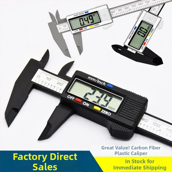 Digitálny posuvný merací prístroj na meranie šperkov a starožitností, karbónový kaliper