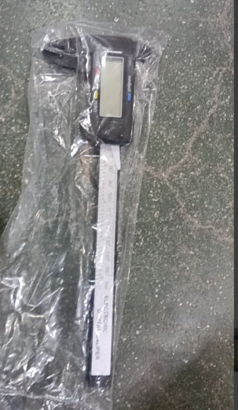 Дигитален штангенциркул за измерване на бижута и антики, карбонов калипер