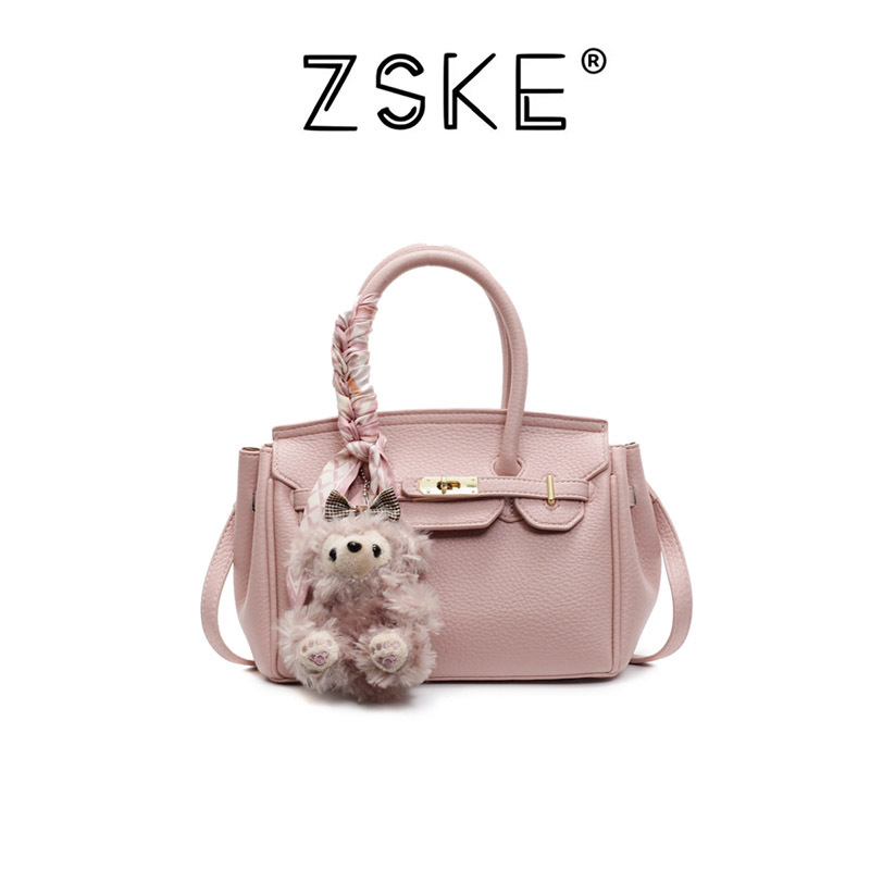 Torba za ramena i crossbody, PU materijal, horizontalni četverokutni oblik, zaključavanje, unutarnja džep za telefon, jedan remen