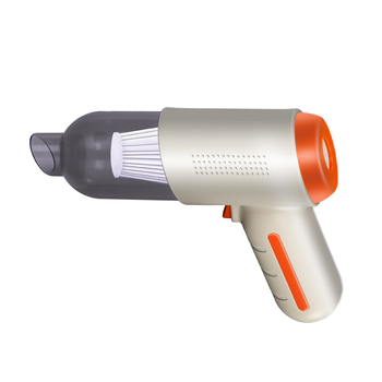 Aspirator portabil de mașină fără fir, cu baterie încorporată 1601–2000 mAh, alimentare USB, autonomie 1–3 ore, aspirație până la 2000 Pa, zgomot 36–45 dB