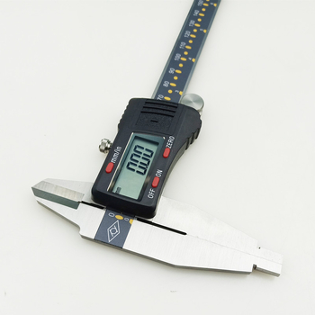 Digitálny posuvný meradlo 0-300 mm, horné a dolné čeľuste, dvojité vonkajšie čeľuste, meranie vnútorného a vonkajšieho priemeru