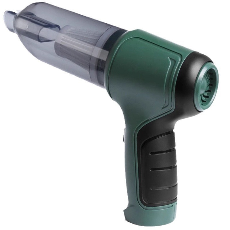 Ръчен безжичен автомобилен вакуум за почистване — (11000 Па всмукване, 120 W, 7.4 V)