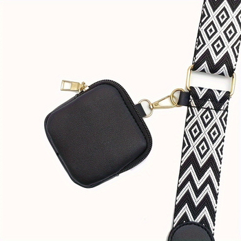 Λουρί τσάντας/ώμου από PU δέρμα, υφή Lithus, σχέδιο ρίγες, μειώνει το φορτίο στον ώμο, καλοκαίρι 2023