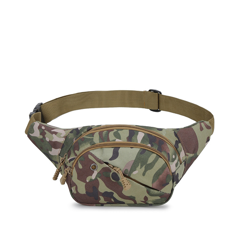Qihui Bird Geantă talie pentru bărbați - Impermeabilă, Camuflaj, Nailon