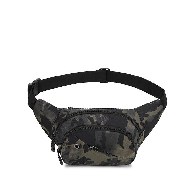 Qihui Bird Geantă talie pentru bărbați - Impermeabilă, Camuflaj, Nailon