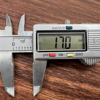 Цифров калипер 0-150 мм, цинков сплав, измерване на вътрешен и външен диаметър, висока прецизност