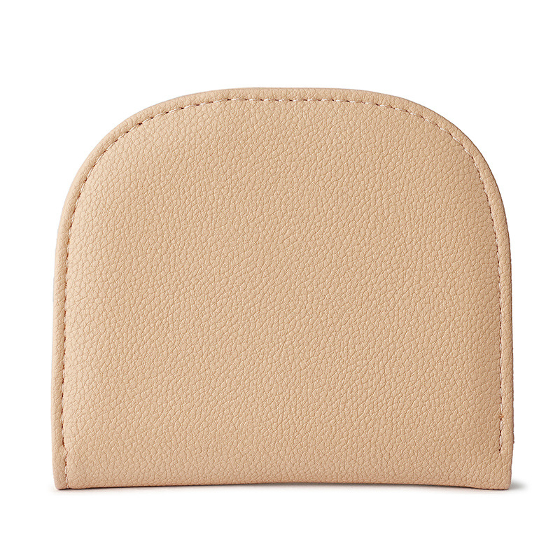 Κερματοφόρο PU, απλό σχέδιο, κλείσιμο με λουκέτο, unisex