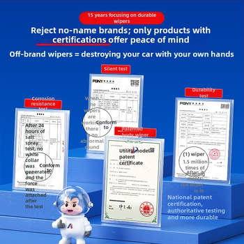 Automašīnas priekšējā stikla tīrītājs YK-CFYSU – daudzfunkcionāls, izturīgs, POM/MoS2 lente, 180° tīrīšanas leņķis, 12V motors