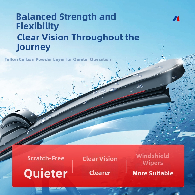 Automašīnas priekšējā stikla tīrītājs YK-CFYSU – daudzfunkcionāls, izturīgs, POM/MoS2 lente, 180° tīrīšanas leņķis, 12V motors