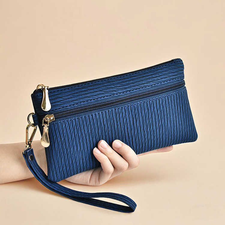 Geantă de damă cu fermoar – pătrat mic, PU, căptușită cu poliester, vară 2023