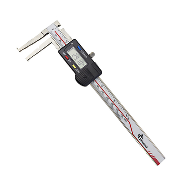 Digitálny posuvné meradlo s vnútorným žliabkom pre vnútorné meranie — rozsah 14–150 mm, dĺžka čeľuste 40 mm, meranie vnútorného priemeru