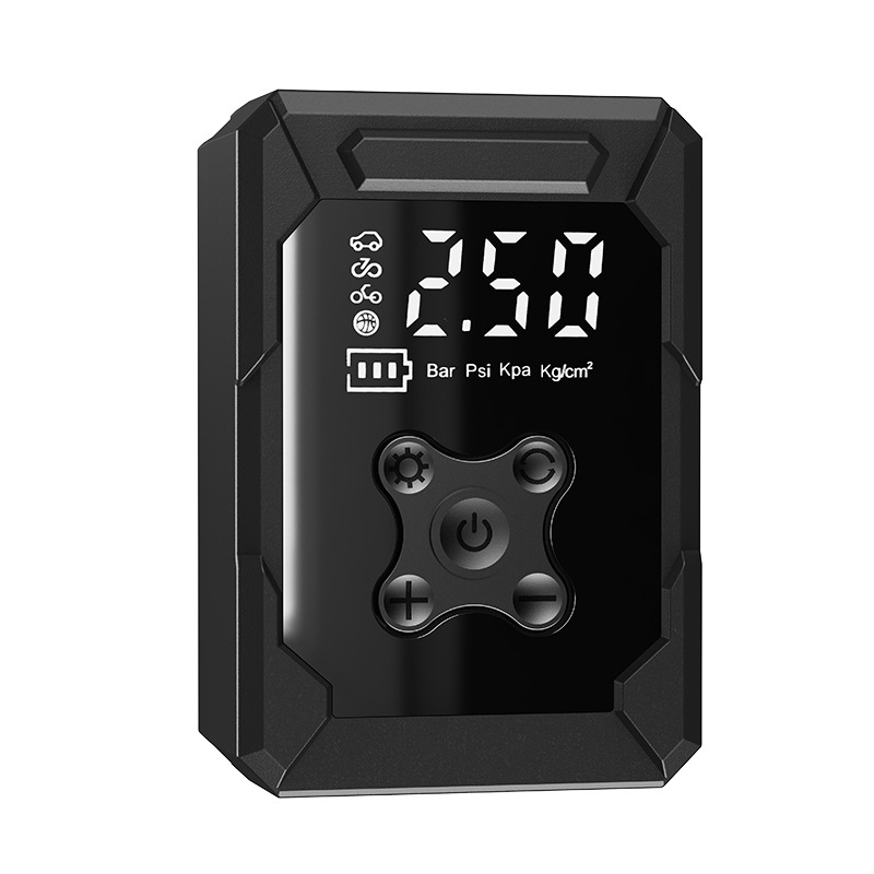 Prijenosna bežična pumpa za auto s digitalnim prikazom (7.4V, 80W, 45 L/min)