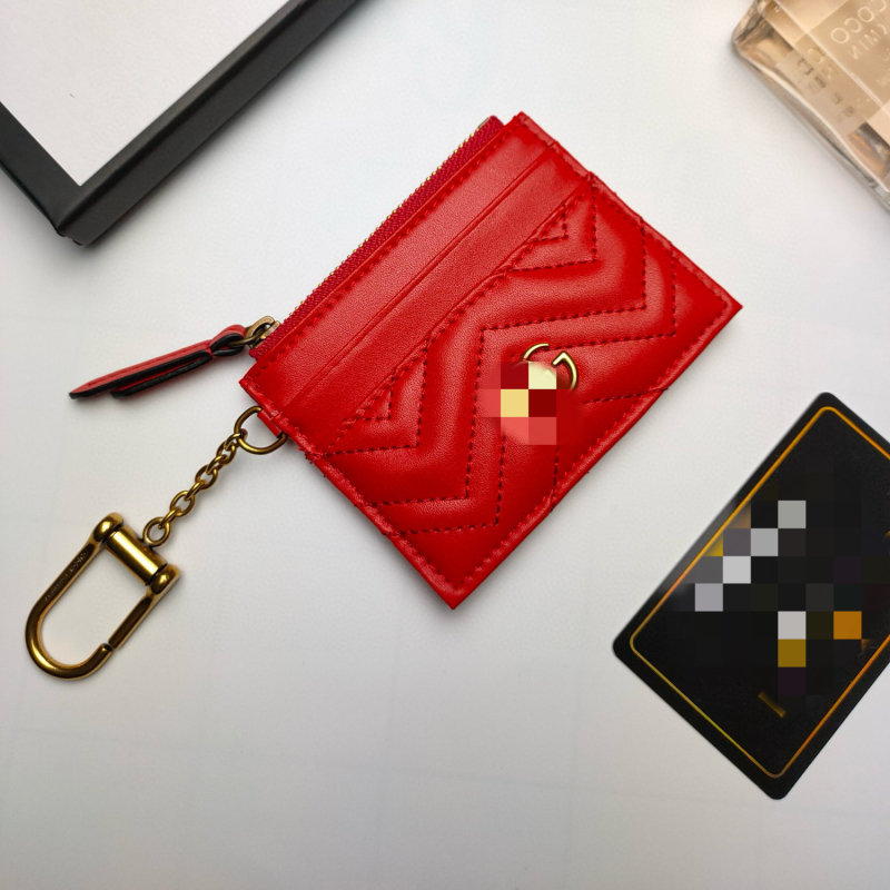 Suport pentru card cu breloc din piele naturală, stil business, design orizontal pătrat, buzunar pentru ID, căptușeală din piele sintetică, primăvara 2025