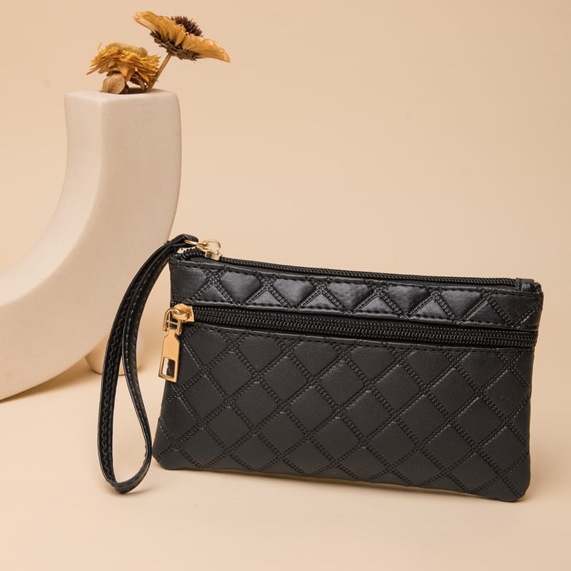 Ženska PU geometrijska torbica-novčanik s velikim kapacitetom | Podstava: poliester | Marka: C.DYRIYA