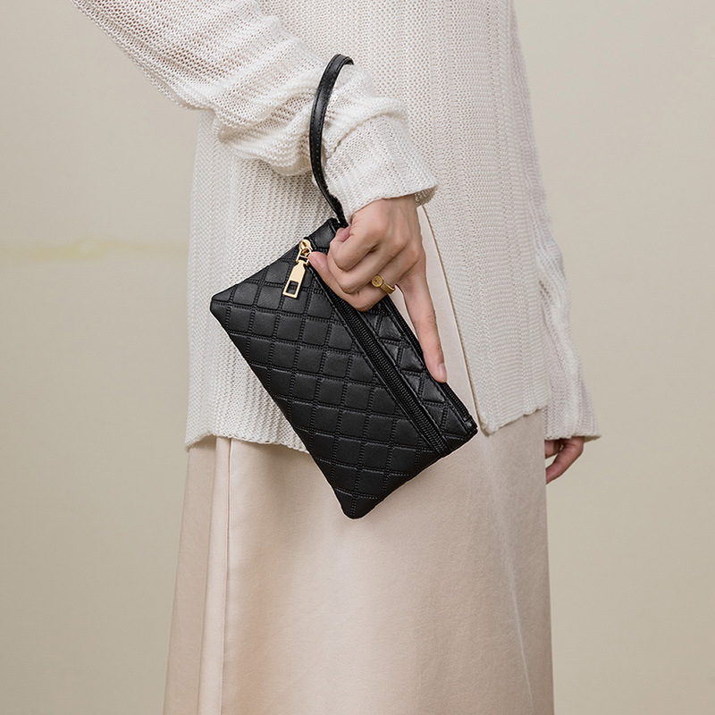 Ženska PU geometrijska torbica-novčanik s velikim kapacitetom | Podstava: poliester | Marka: C.DYRIYA