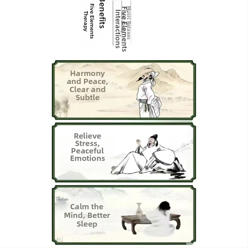 USB muzikos diskas pentatoninėms kinų instrumentams — piano, pipa, guzheng; aukštos kokybės arbatos kambario foninė muzika; automobilio montavimui; be ekrano