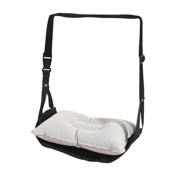 Hamac pentru picioare atașat biroului — poliester, pompă manuală, pentru 1 persoană