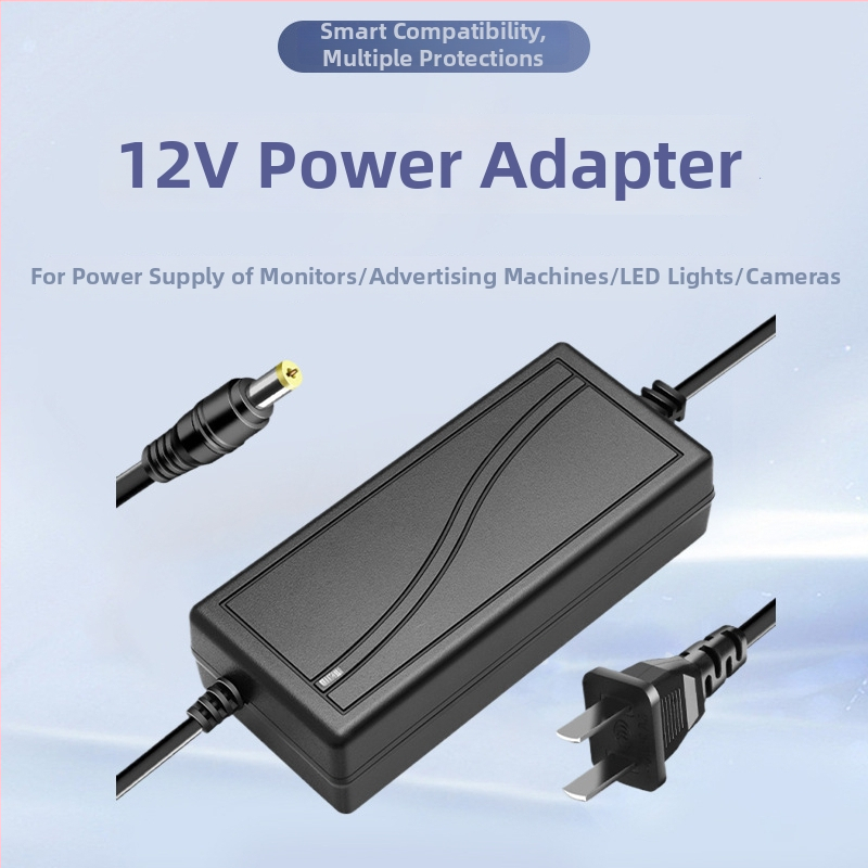 JY 12V 3A barošanas adapters monitoram, LED gaismas joslai, printerim, gaisa pumpai un motoram