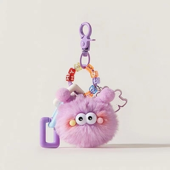 Λούτρινο κρεμαστό για τσάντα – Καρτούν σχέδιο, φρέσκο και γλυκό στυλ, χαριτωμένη εμφάνιση, Άνοιξη 2025