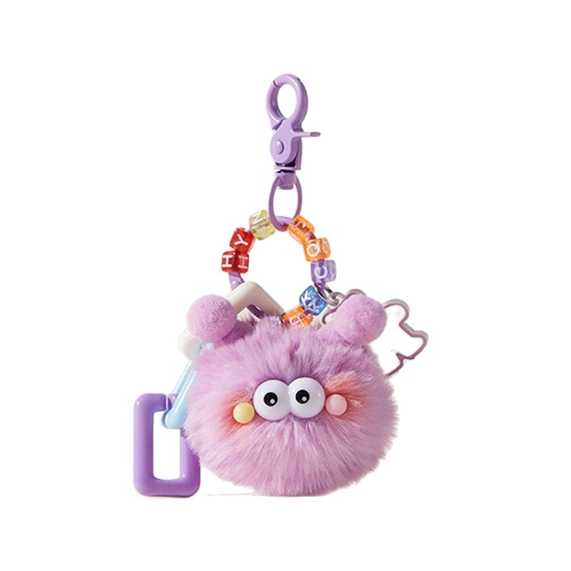 Λούτρινο κρεμαστό για τσάντα – Καρτούν σχέδιο, φρέσκο και γλυκό στυλ, χαριτωμένη εμφάνιση, Άνοιξη 2025