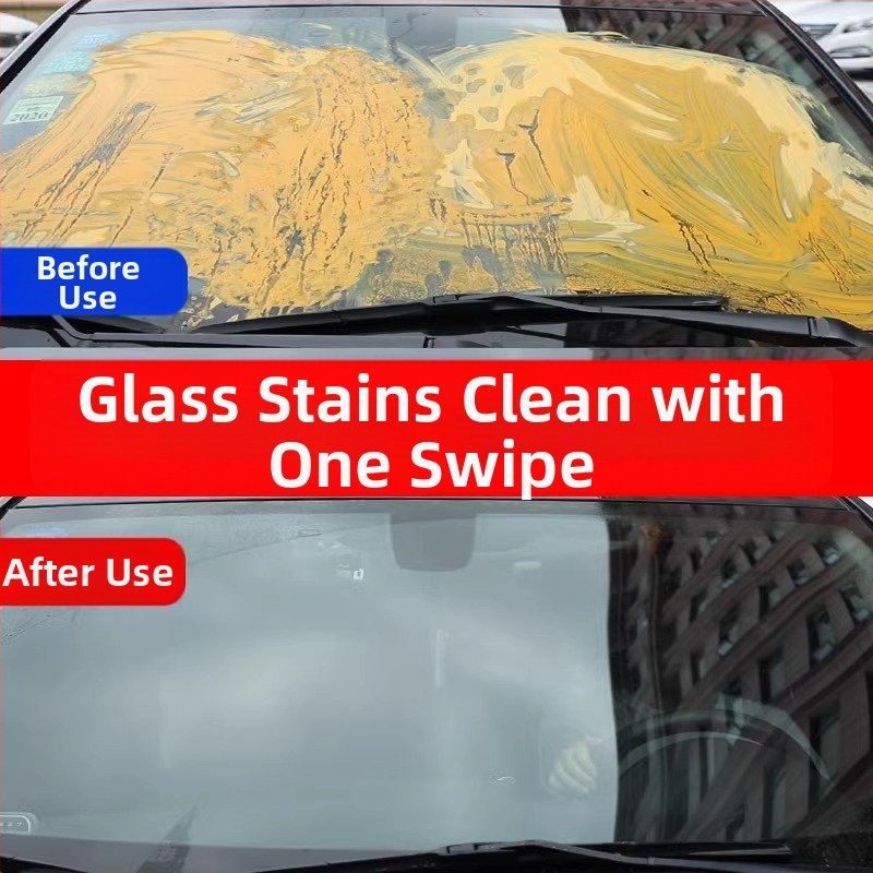 Auto esiklaasi pesemis effervescent tabletid, kontsentreeritud õli kile eemaldaja, universaalne kõikide aastaaegade jaoks, 10 tk, mudel Yj-a2803-bhj-13t