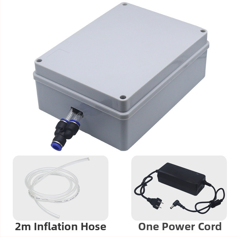 Viacúčelová nafukovacia pumpa pre pečené mäso, hydinu a dobytok (240V, 220W, USB, Digitálny displej, >2 valce)