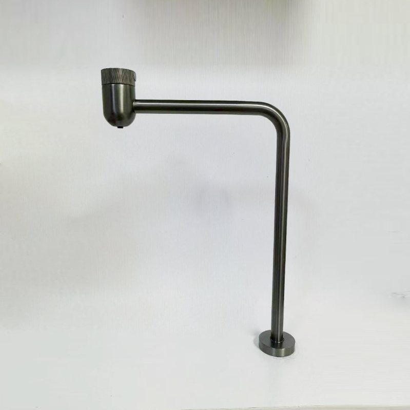 Robinet de bucătărie din cupru fără plumb pentru apă potabilă directă, filtru de apă, intrare/ieșire 1/2'', disc ceramic ventil, stil modern