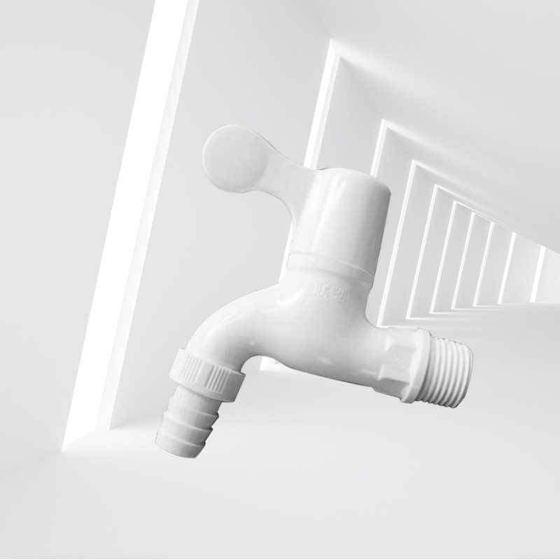 LS1 robinet pentru mașina de spălat, montaj în perete, corp din plastic, nucleu de supapă ceramic, 1.6 MPa