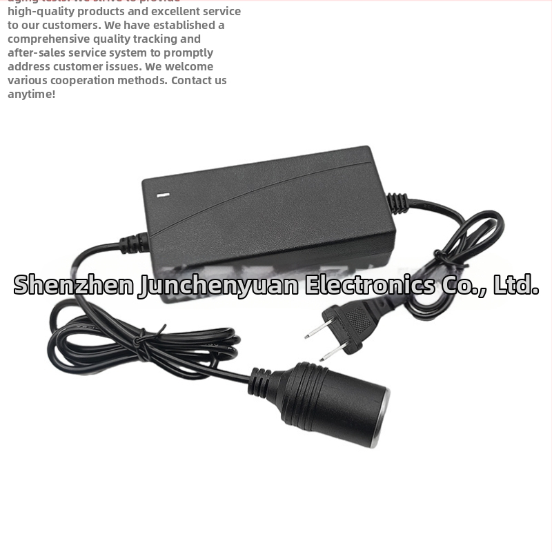 12V 5A barošanas adapters automašīnas cigarešu uzlādei – piemērots auto putekļsūcējam, gaisa sūcējam, ledusskapim, sadzīves ierīcēm un ūdens sūkņa uzraudzībai