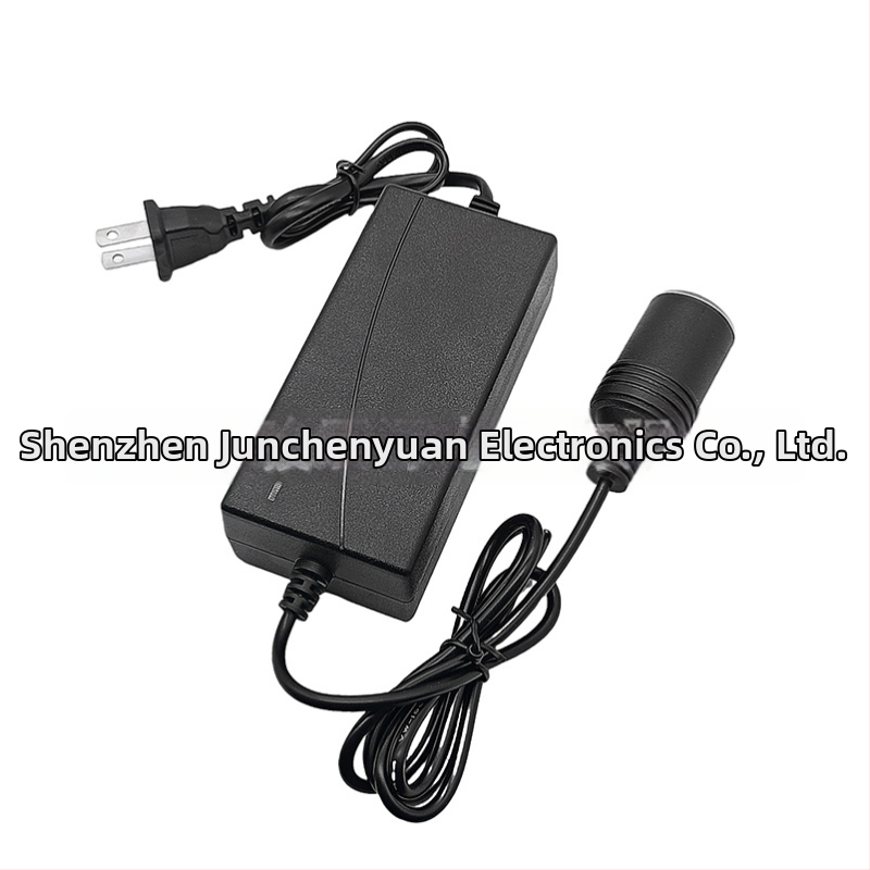 12V 5A barošanas adapters automašīnas cigarešu uzlādei – piemērots auto putekļsūcējam, gaisa sūcējam, ledusskapim, sadzīves ierīcēm un ūdens sūkņa uzraudzībai
