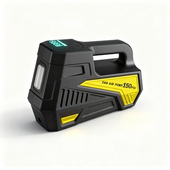 Prijenosna pumpa za auto s digitalnim zaslonom, 12V, 100W, 35 L/min, 800 g