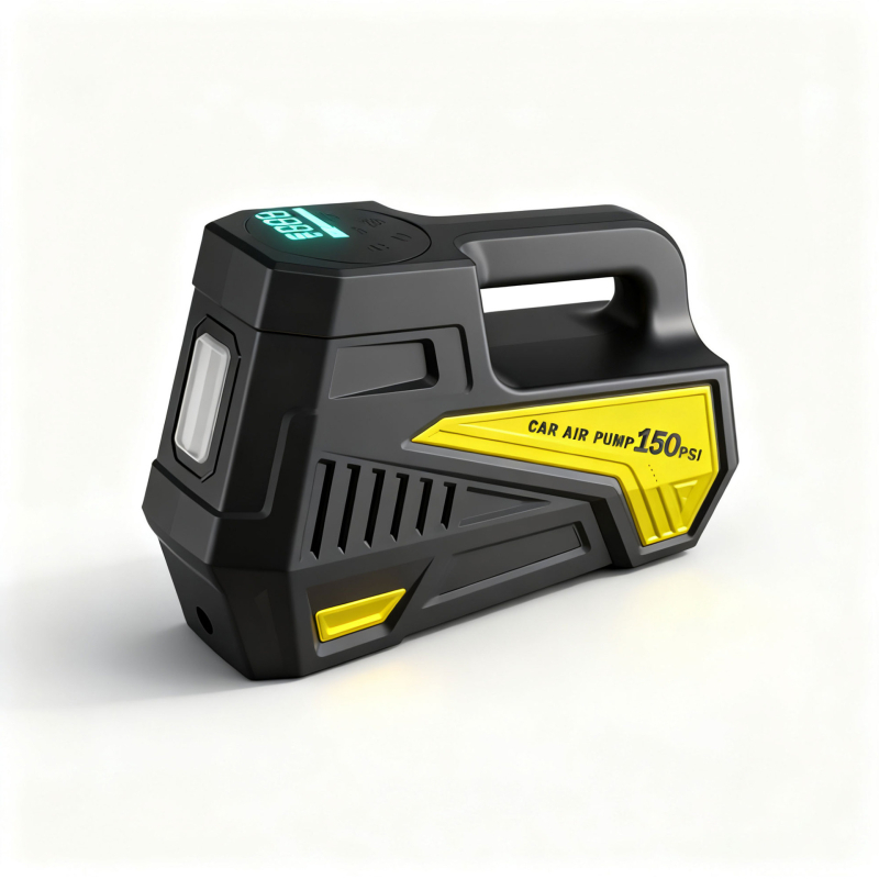 Prijenosna pumpa za auto s digitalnim zaslonom, 12V, 100W, 35 L/min, 800 g