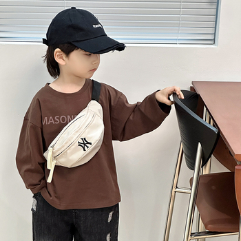 Geantă pentru piept pentru copii din material Oxford, ușoară și respirabilă, practică pentru ieșiri